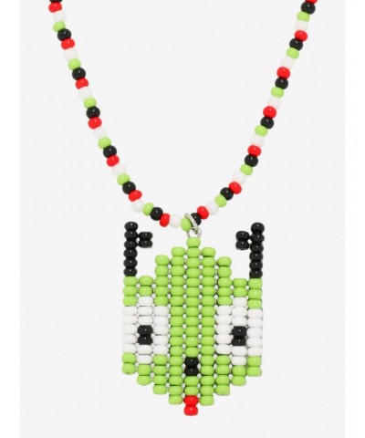 Invader Zim GIR Beaded Necklace $5.16 Necklaces