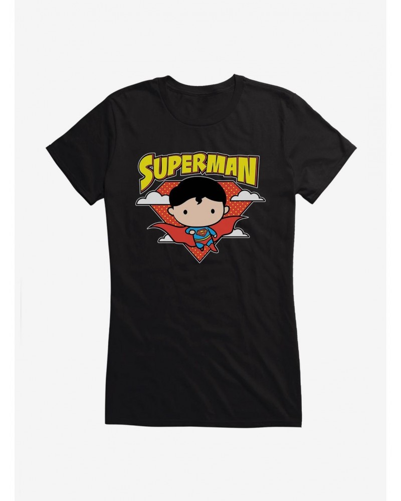 Superman Chibi Girl's T-Shirt $6.77 T-Shirts