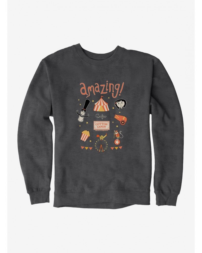 Coraline Cotton Candy Sweatshirt $11.81 Sweatshirts