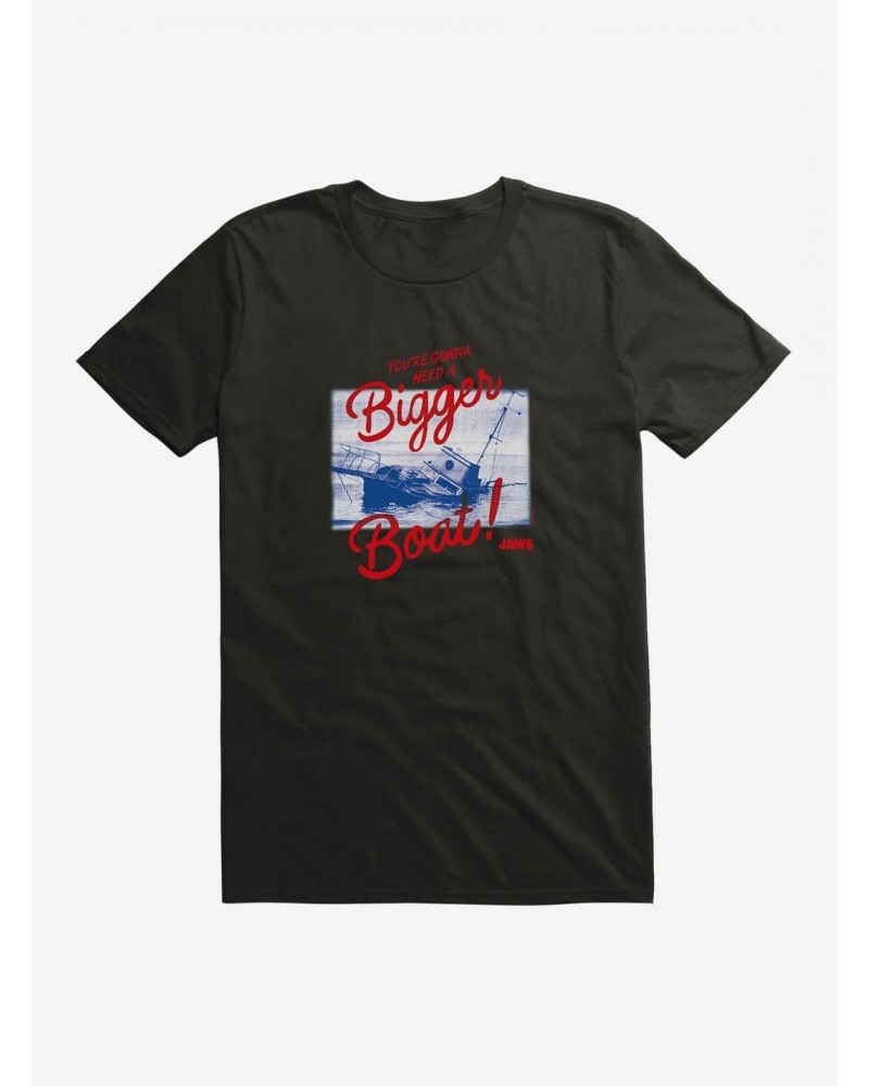 Jaws Bigger Boat T-Shirt $8.80 T-Shirts
