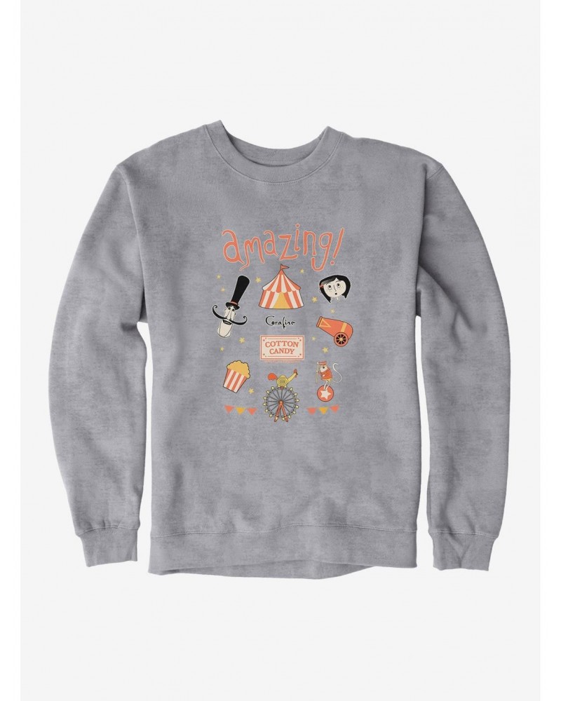 Coraline Cotton Candy Sweatshirt $11.81 Sweatshirts