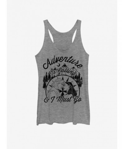 Disney Pocahontas Adventure Calls Poca Girls Tank $8.29 Tanks