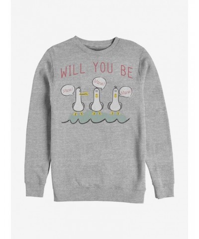 Disney Pixar Finding Nemo Will You Be Mine Crew Sweatshirt $11.51 Sweatshirts