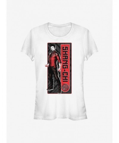 Marvel Shang-Chi And The Legend Of The Ten Rings Shang-Chi Panel Girls T-Shirt $11.70 T-Shirts