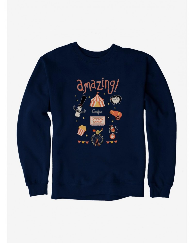 Coraline Cotton Candy Sweatshirt $11.81 Sweatshirts