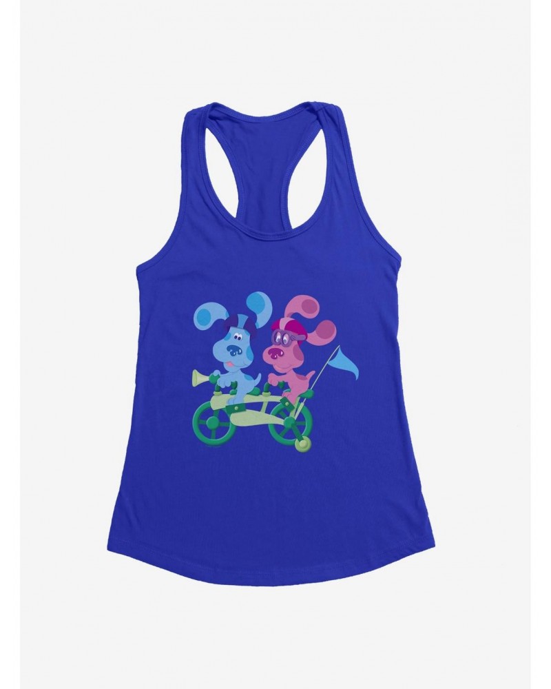 Blue's Clues Blue and Magenta Girls Tank $9.21 Tanks