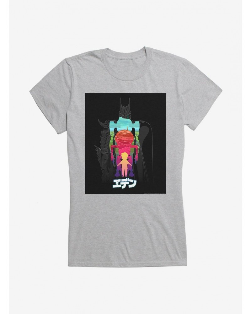 Eden Robot Silhouettes Logo Girls T-Shirt $8.47 T-Shirts