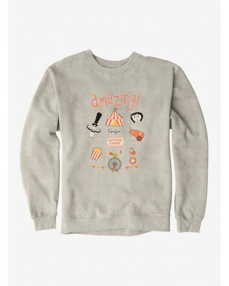 Coraline Cotton Candy Sweatshirt $11.81 Sweatshirts