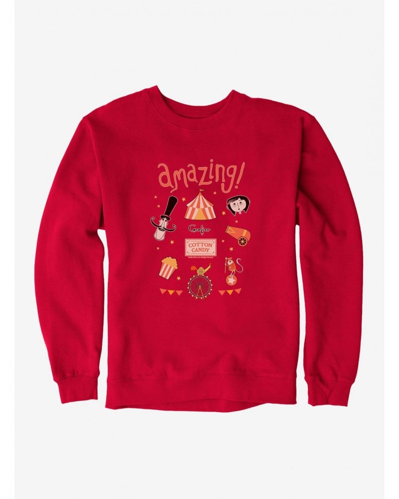 Coraline Cotton Candy Sweatshirt $11.81 Sweatshirts