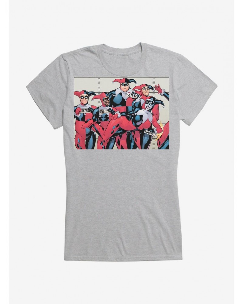 DC Comics Batman Harley Quinn Lineup Girls T-Shirt $8.76 T-Shirts