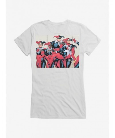 DC Comics Batman Harley Quinn Lineup Girls T-Shirt $8.76 T-Shirts