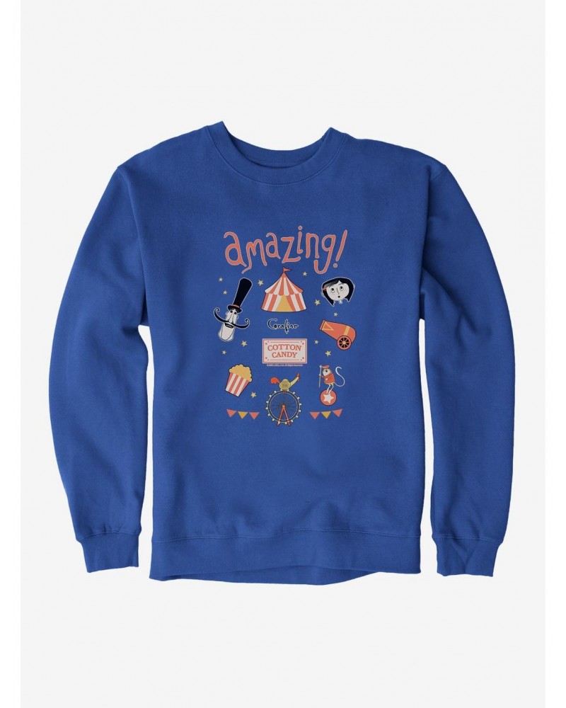 Coraline Cotton Candy Sweatshirt $11.81 Sweatshirts