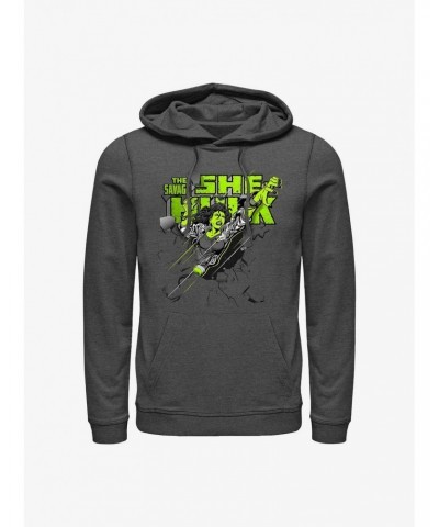 Marvel She Hulk Breakthrough Hoodie $8.86 Hoodies