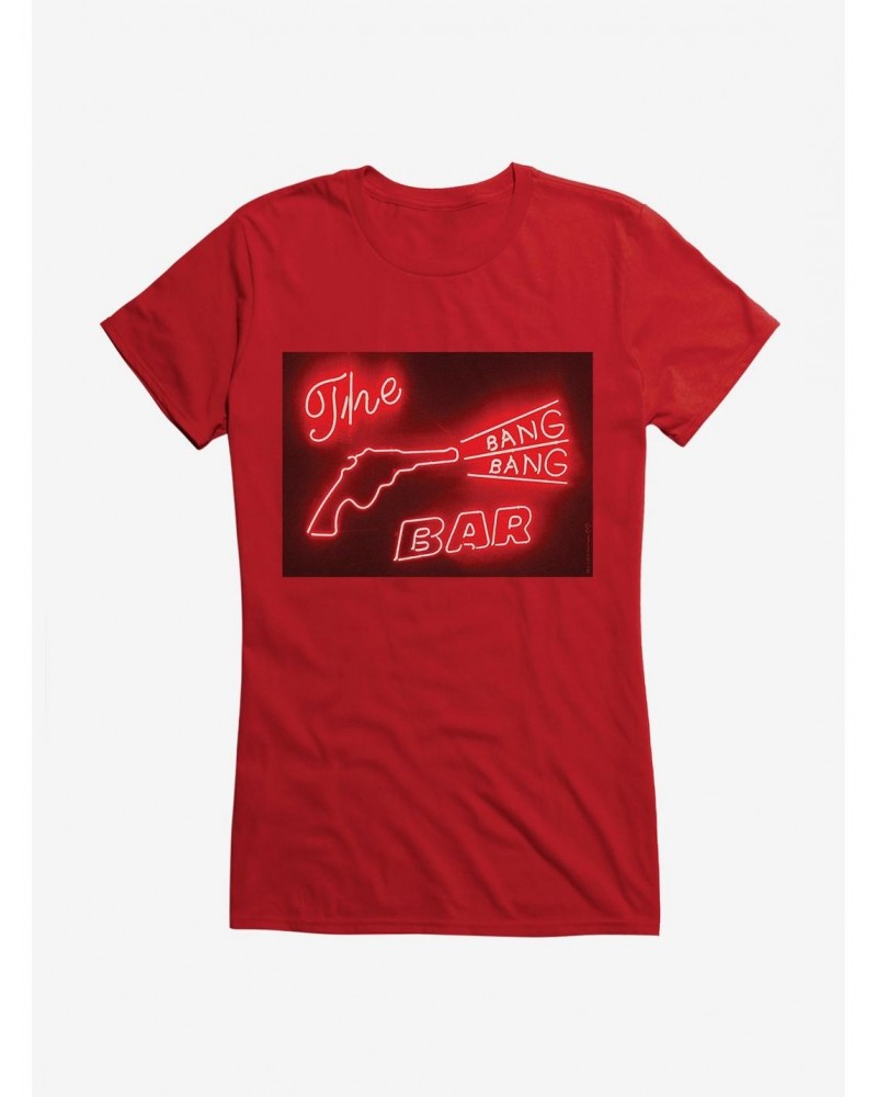 Twin Peaks The Bang Bang Bar Neon Girls T-Shirt $9.16 T-Shirts