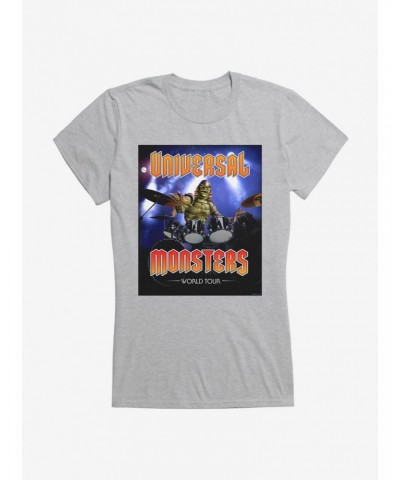 Creature From The Black Lagoon Universal Monsters Band Girls T-Shirt $7.97 T-Shirts