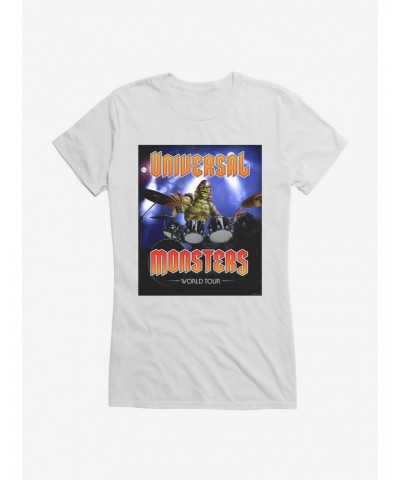 Creature From The Black Lagoon Universal Monsters Band Girls T-Shirt $7.97 T-Shirts