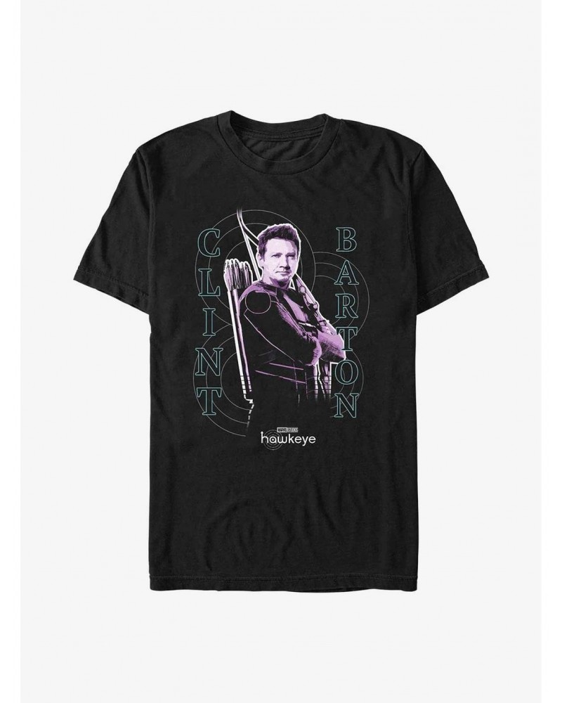 Marvel Hawkeye Clint Barton T-Shirt $8.22 T-Shirts