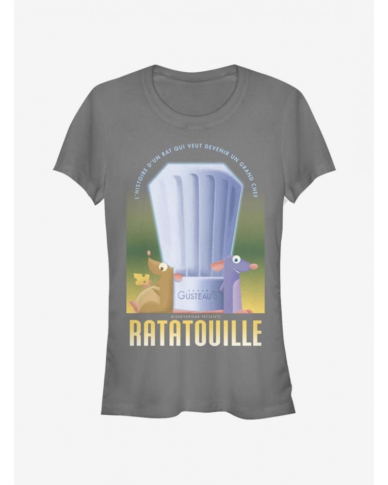 Disney Pixar Ratatouille Histoire Dun Rat Poster Girls T-Shirt $9.16 T-Shirts