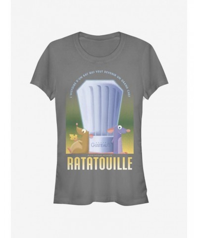 Disney Pixar Ratatouille Histoire Dun Rat Poster Girls T-Shirt $9.16 T-Shirts