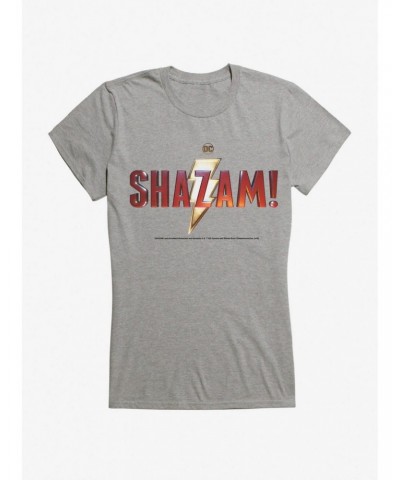 DC Comics Shazam! Name Logo Girls T-Shirt $6.97 T-Shirts