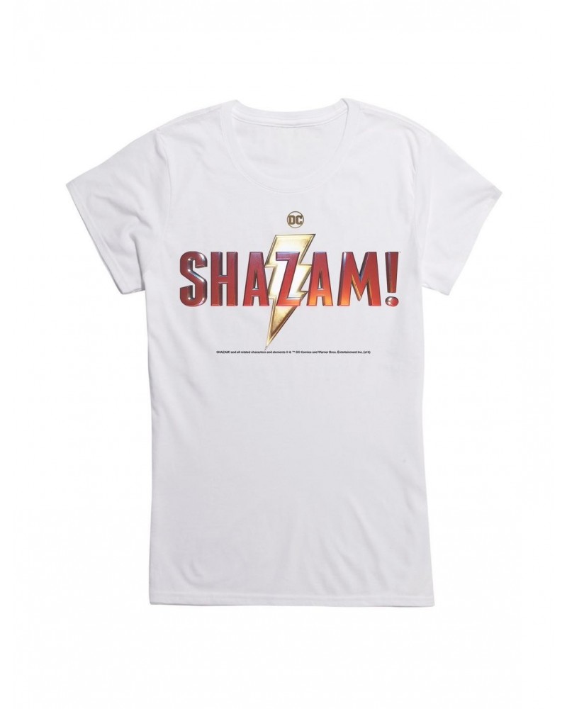 DC Comics Shazam! Name Logo Girls T-Shirt $6.97 T-Shirts