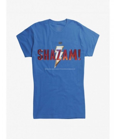 DC Comics Shazam! Name Logo Girls T-Shirt $6.97 T-Shirts