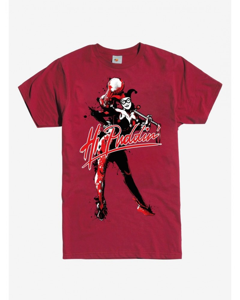 DC Comics Batman Harley Quinn Hi Puddin T-Shirt $6.12 T-Shirts