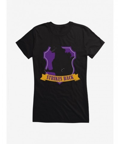 Godzilla Purple Badge Girls T-Shirt $7.97 T-Shirts