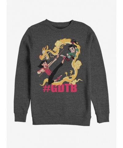 Disney Ralph Breaks The Internet Mulan Sweatshirt $9.74 Sweatshirts