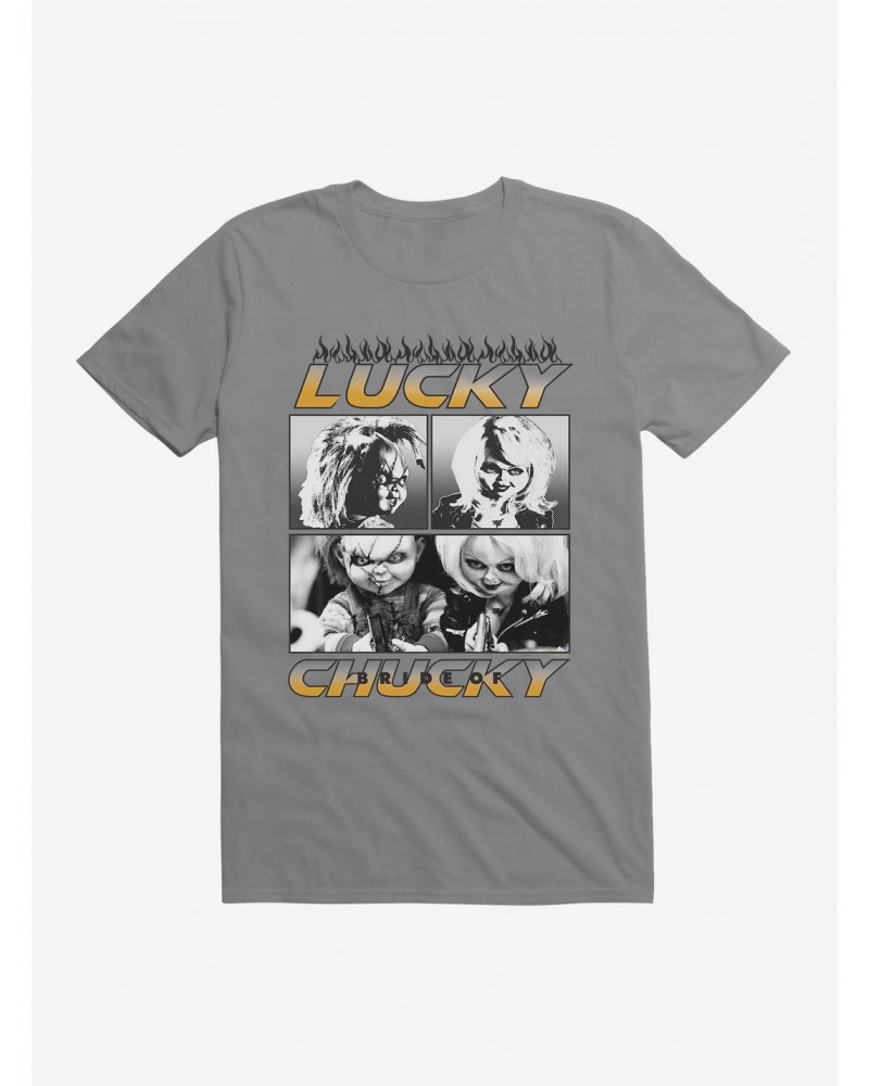 Chucky Tiffany Lucky Chucky T-Shirt $10.04 T-Shirts