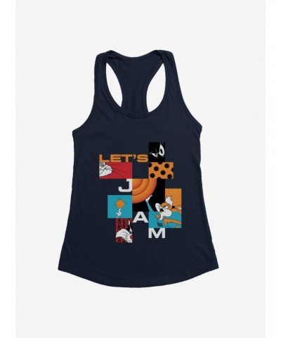 Space Jam: A New Legacy Let's Jam Logo Girls Tank $9.76 Tanks