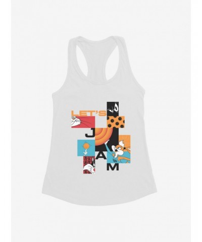 Space Jam: A New Legacy Let's Jam Logo Girls Tank $9.76 Tanks