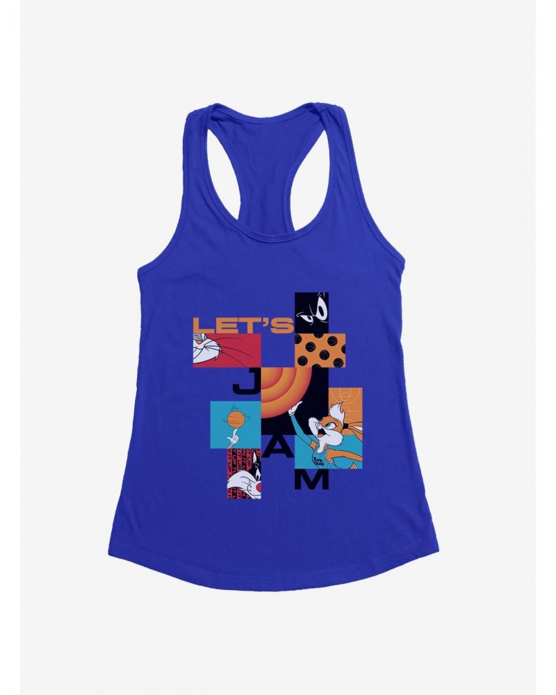 Space Jam: A New Legacy Let's Jam Logo Girls Tank $9.76 Tanks