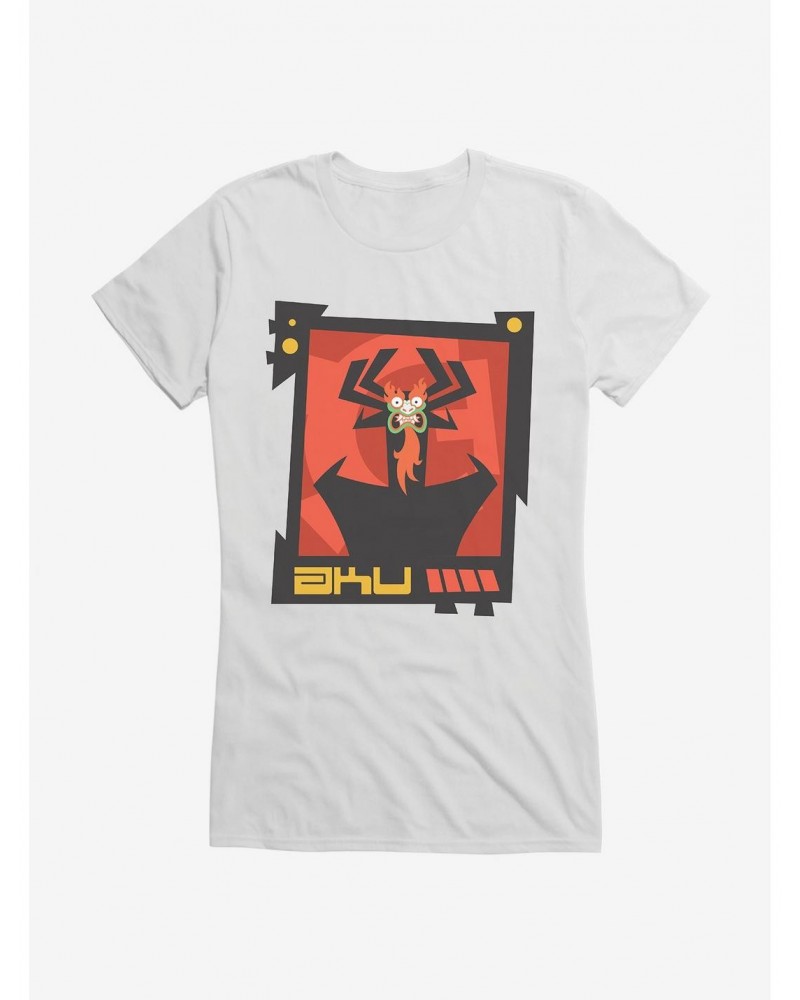 Samurai Jack Aku Time Portal Girls T-Shirt $6.37 T-Shirts