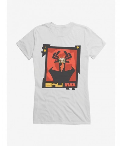 Samurai Jack Aku Time Portal Girls T-Shirt $6.37 T-Shirts