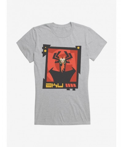 Samurai Jack Aku Time Portal Girls T-Shirt $6.37 T-Shirts