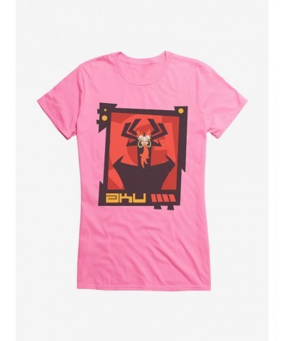 Samurai Jack Aku Time Portal Girls T-Shirt $6.37 T-Shirts