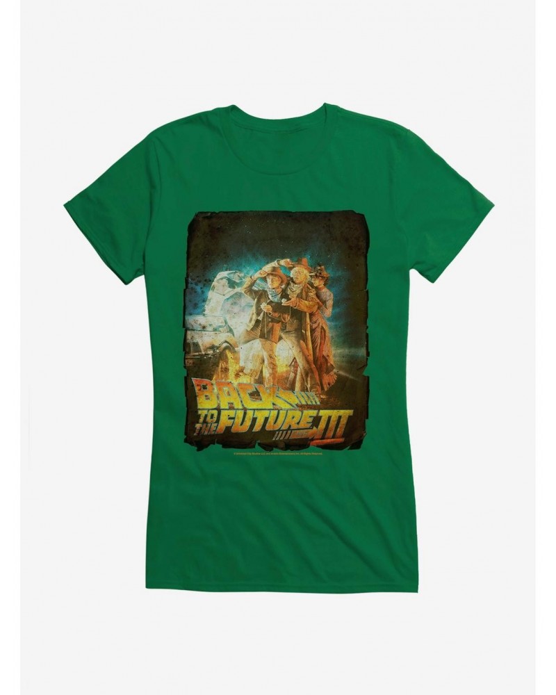 Back To The Future Part III Classic Poster Girls T-Shirt $7.37 T-Shirts