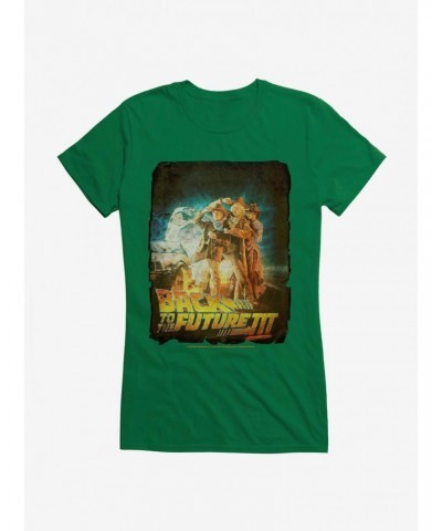 Back To The Future Part III Classic Poster Girls T-Shirt $7.37 T-Shirts