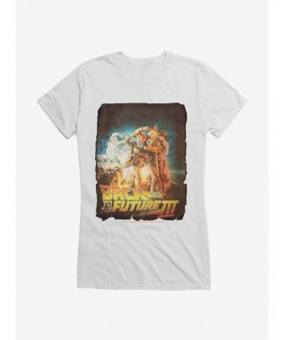 Back To The Future Part III Classic Poster Girls T-Shirt $7.37 T-Shirts