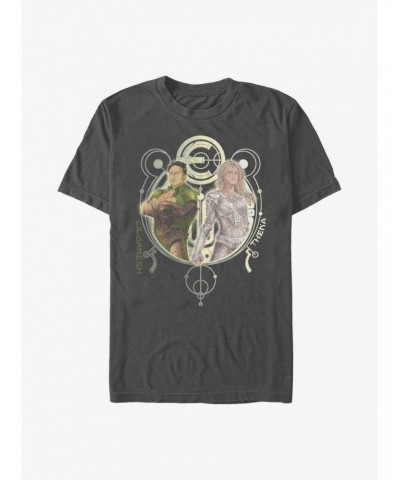 Marvel Eternals Gilgamesh And Thena Duo T-Shirt $5.59 T-Shirts