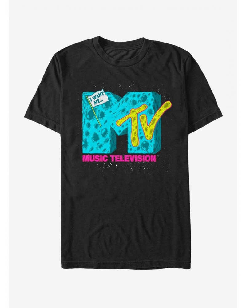 MTV Moon Logo T-Shirt $6.88 T-Shirts