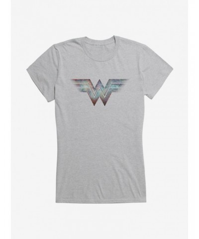 DC Comics Wonder Woman 1984 Multicolored Logo Girls T-Shirt $7.77 T-Shirts