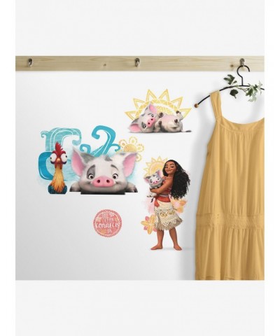 Disney Moana And Friends Peel And Stick Wall Decals $7.94 Decals