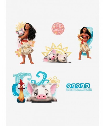 Disney Moana And Friends Peel And Stick Wall Decals $7.94 Decals