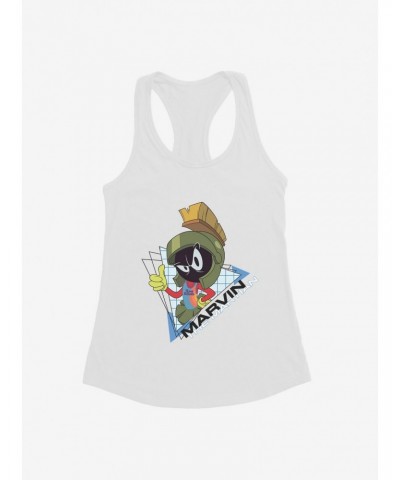 Space Jam: A New Legacy Marvin The Martian Triangle Grid Girls Tank $7.57 Tanks