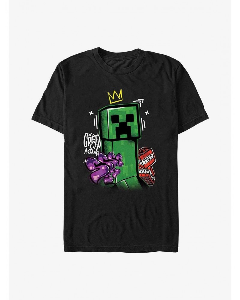 Minecraft Crowned Creeper T-Shirt $7.65 T-Shirts