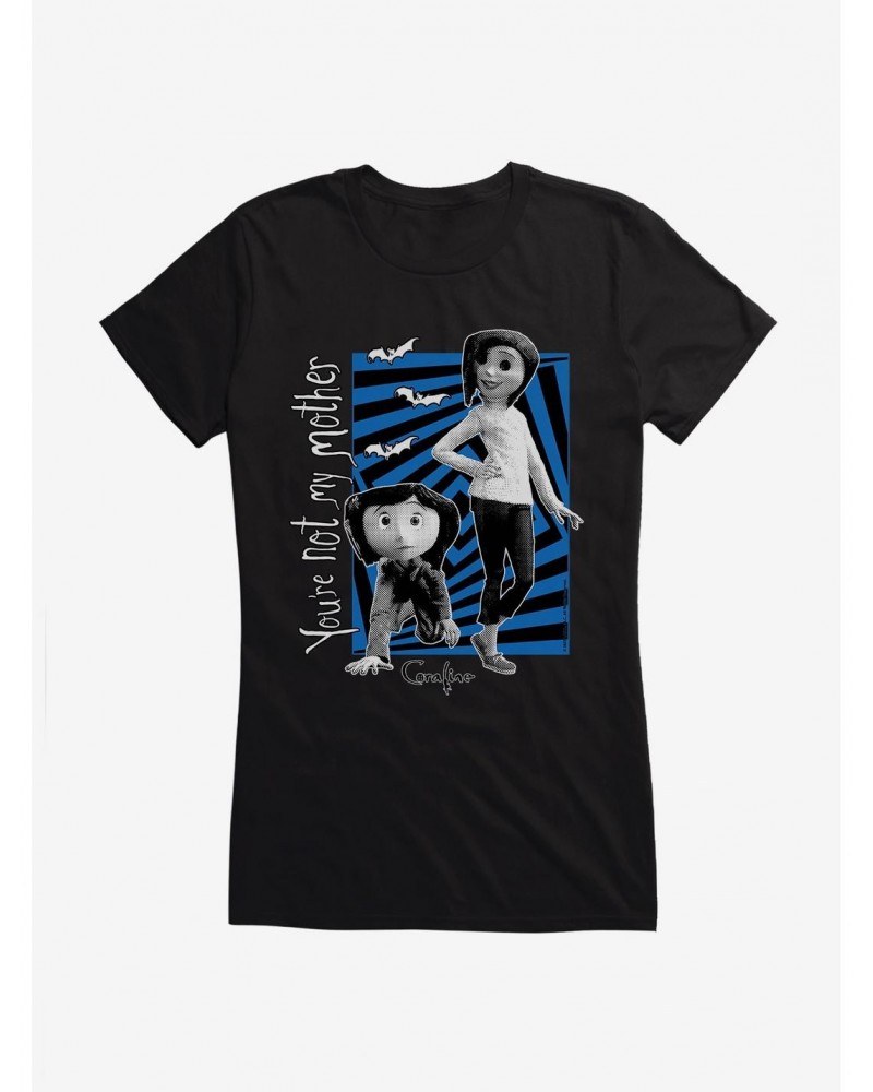 Coraline Not Mother Girls T-Shirt $9.46 T-Shirts