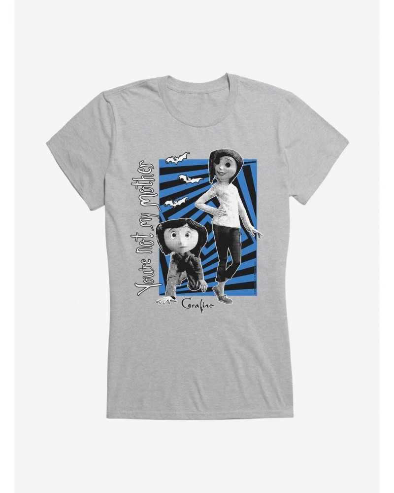 Coraline Not Mother Girls T-Shirt $9.46 T-Shirts