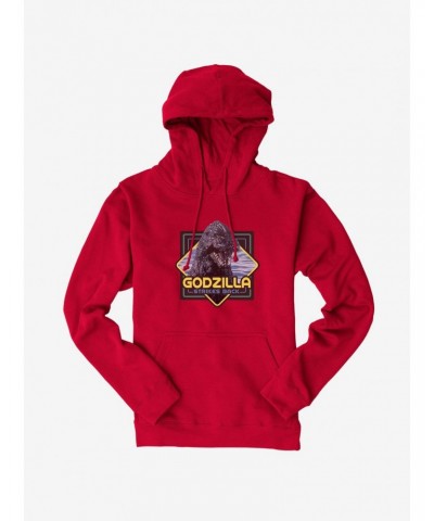 Godzilla Logo Hoodie $15.45 Hoodies